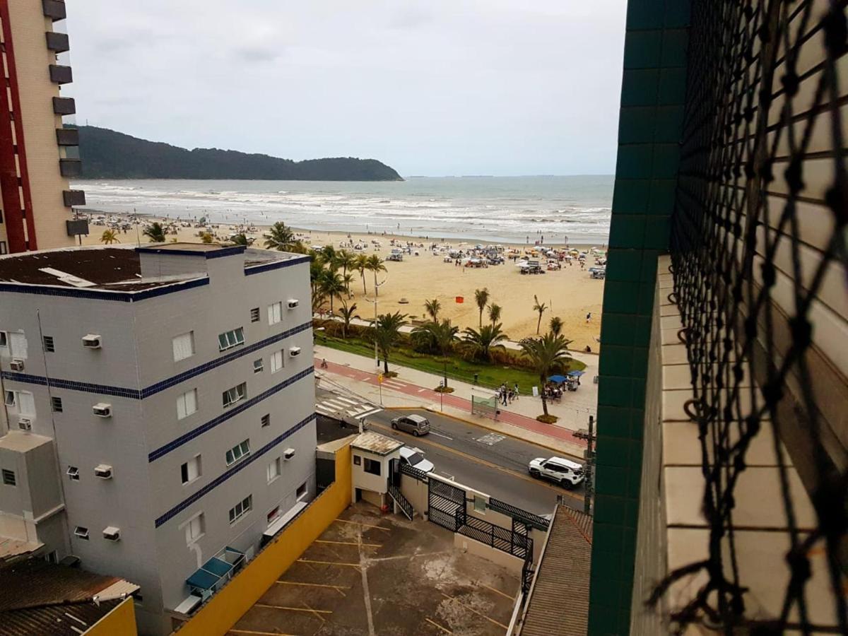 Kitnet Guilhermina Frente Feirinha E Mar Praia Grande  Luaran gambar